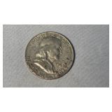 1963 FRANKLIN SILVER HALF DOLLAR