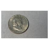 1963 FRANKLIN SILVER HALF DOLLAR