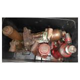 BATTERY BOX W/ 4 HYDRAULIC BOTTLE JACKS