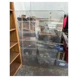 3 CLEAR PLASTIC OFFICE CARPET PROTECTORS 47'X59'