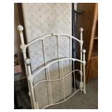 IRON TWIN BED