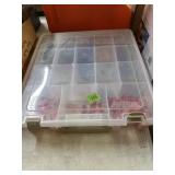 ORGANIZER W/ RUBBER CORKS & MISC