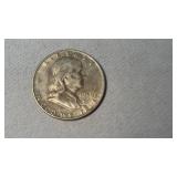 1950 FRANKLIN SILVER HALF DOLLAR