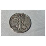 1945 LKING LIBERTY SILVER HALF DOLLAR