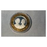 .999 FINE SILVER 1oz CASINO TOKEN