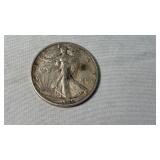1945 WALKING LIBERTY SILVER HALF DOLLAR