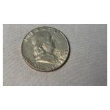 1963 FRANKLIN SILVER HALF DOLLAR