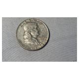 1963 FRANKLIN SILVER HALF DOLLAR