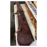 BASKET STAMPED RIFLE SCABARD