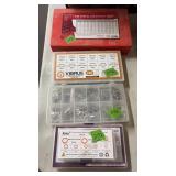 COPPER SEALING WASHERS, COTTER PINS, SMALL WASHERS
