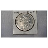 1902 MORGAN SILVER DOLLAR
