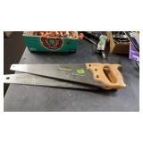 2 STANLEY CONTRACTOR GRADE SAWS