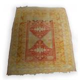 ANTIQUE OUSHAK   SCATTER RUG 4