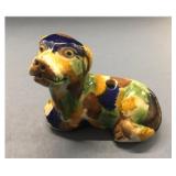 CHINESE GLAZED BISCUIT GLAZED DOG FORM WATER