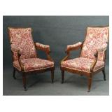 PR OF AMERICAN ARM CHAIRS C. 1825