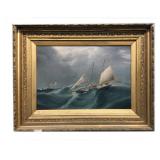 O/C SGND J.E. BUTTERSWORTH "SHIPS IN A STORM"