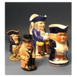 4 - 19TH & 20TH CENTURY TOBY MUGS INC. WINSTON
