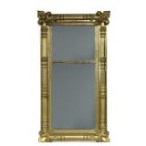 ISAAC VOSE PIER MIRROR W/ ORIG GILDING & GLASS