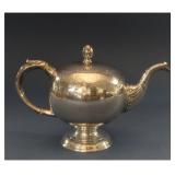 SCOTTISH STERING SILVER TEAPOT, EDWARD LOTHIAN,