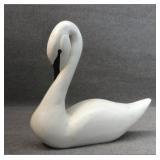 WOODEN SWAN CARVING 29" LONG X 24" TALL