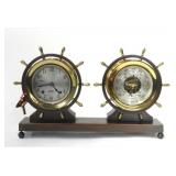 CHELSEA CLAREMONT NAUTICAL CLOCK & BAROMETER