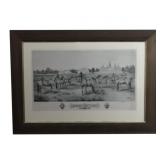 LG FOLIO LITHO OF "HICKORY GROVE FARM "
