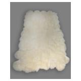 GENUINE LAMBSKIN RUG APPROX. 12