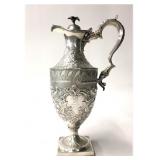 JOHN ROBINS,1819, STERLING SILVER CLARET JUG