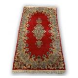 KIRMAN AREA RUG  (7
