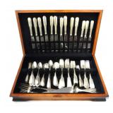 107 PCS. GORHAM STERLING SILVER "OLD ENGLISH TYPT"