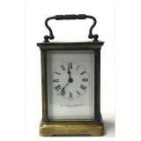 FRENCH CARRIAGE CLOCK, RETAILED BY VAN HEUSEN