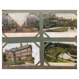 ALBUM OF MIXED VINTAGE POSTCARDS INC. HOLIDAY