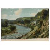 CATSKILL, NY VINTAGE POST CARD ALBUM,  APPROX. 94