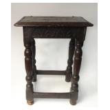 EARLY 18THC. ENGLISH JOINT STOOL