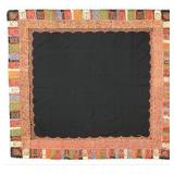 HAND STITCHED  KASHMIR PAISLEY SHAWL 63" x 63"