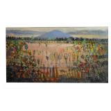 "MOUNT SIGNAL 2003" BY LIBRADO ROMERO, ACRYLIC