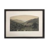 INK ON PAPER "BIG INDIAN VILLAGE, UHD RAIL STATION