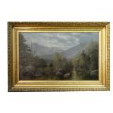 O/C "ADIRONDACK SCENERY " SGND MOORE