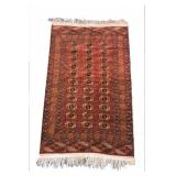 SEMI ANTIQUE TURKISH TEKKE (44 1/2" X 73 1/2" )
