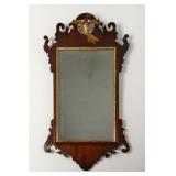 CUT FRAME CHIPPENDALE MIRROR W/ PHOENIX