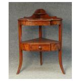C. 1805, MA  FEDERAL PERIOD CORNER BASIN STAND