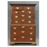 GEO III CHEST ON CHEST W/ OGEE BRACKET FEET