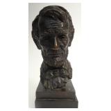 JO DAVIDSON, BRONZE BUST OF ABRAHAM LINCOLN