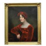 PORTRAIT OF ELIZABETH LITTLETON FRASER, OIL/CANVAS