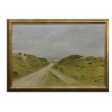 O/C "THE DUNES" SGND ILLEGIBLY AND DATED 1925