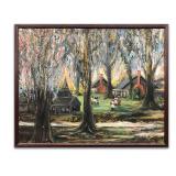 E. EGAN "CHARLESTON, SO. CAROLINA" OIL / CANVAS