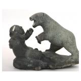 NO WEST COAST NATIVE AMERICAN STONE CARVING