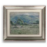 ELIOT CANDEE CLARK MIXED MEDIA ON PAPER