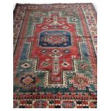 CONTEMPORARY KAZAK DESIGN AREA RUG (75" X 98")