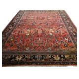 RED FIELD HAMADAN CARPET 9
